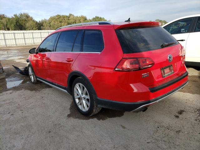 Image 2 of 2017 VOLKSWAGEN GOLF ALLTRACK S 2017 with VIN 3VWH17AU3HM525862