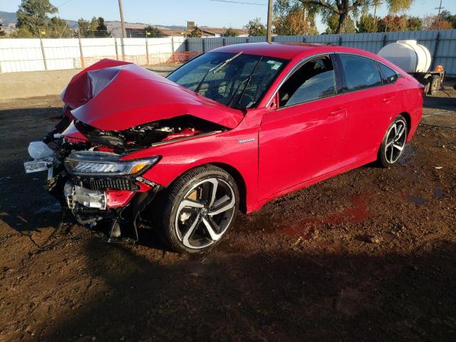 Изображение 1 2022 HONDA ACCORD HYBRID SPORT 2022 с VIN 1HGCV3F27NA022671