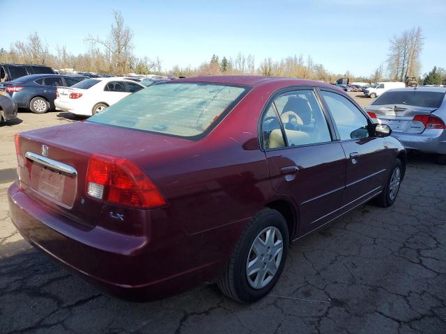 Image 3 of 2003 HONDA CIVIC LX 2003 with VIN 2HGES16533H523328