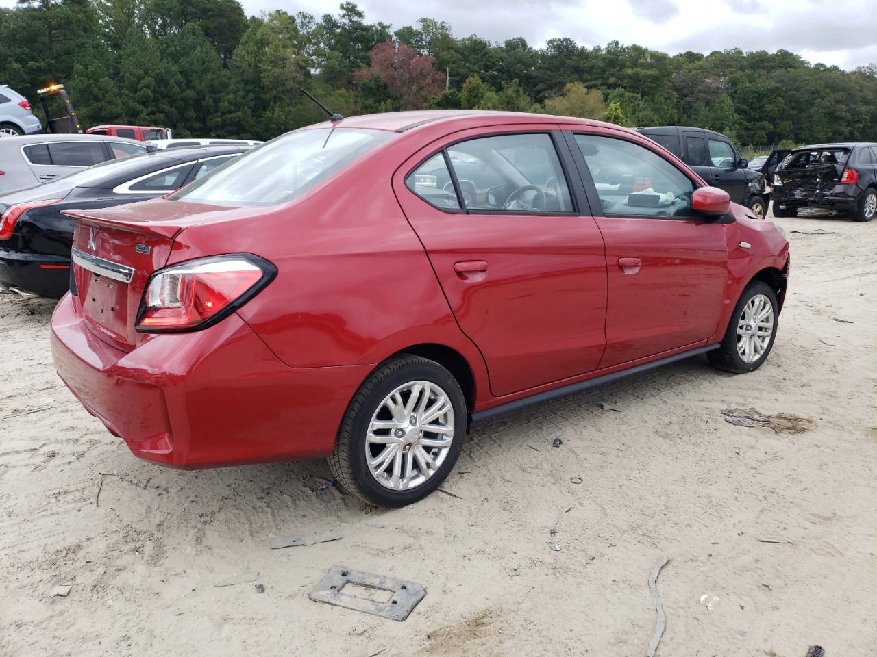 Image 3 of 2021 MITSUBISHI MIRAGE G4 ES 2021 with VIN ML32FUFJ0MHF03278