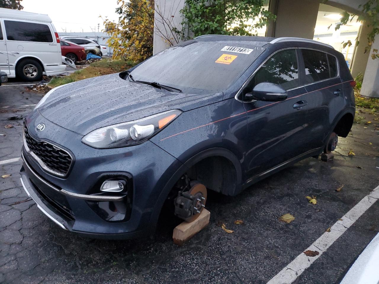 Изображение 1 2021 KIA SPORTAGE S 2021 с VIN KNDP63AC3M7871172