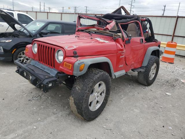 Image 1 of 2000 JEEP WRANGLER / TJ SPORT 2000 with VIN 1J4FA49S0YP732063