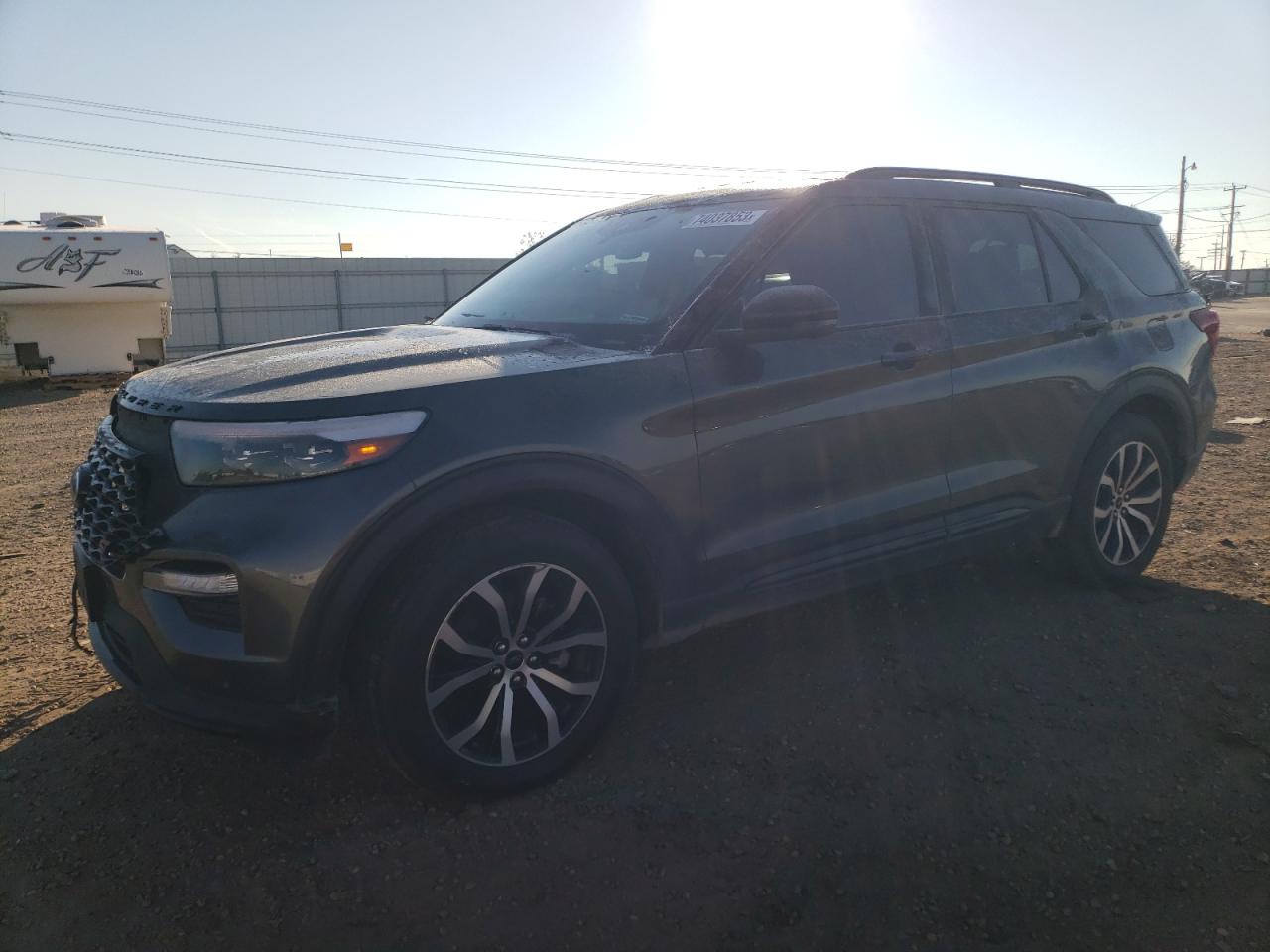 Image 1 of 2020 FORD EXPLORER ST 2020 with VIN 1FM5K8GC2LGA28064