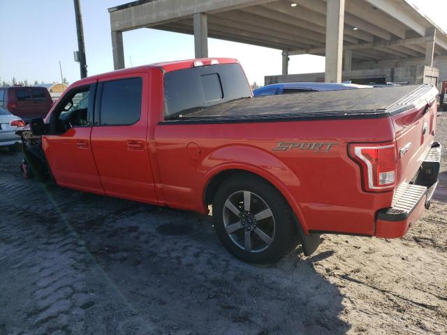 Image 2 of 2016 FORD F150 SUPERCREW 2016 with VIN 1FTFW1EF8GKF58298