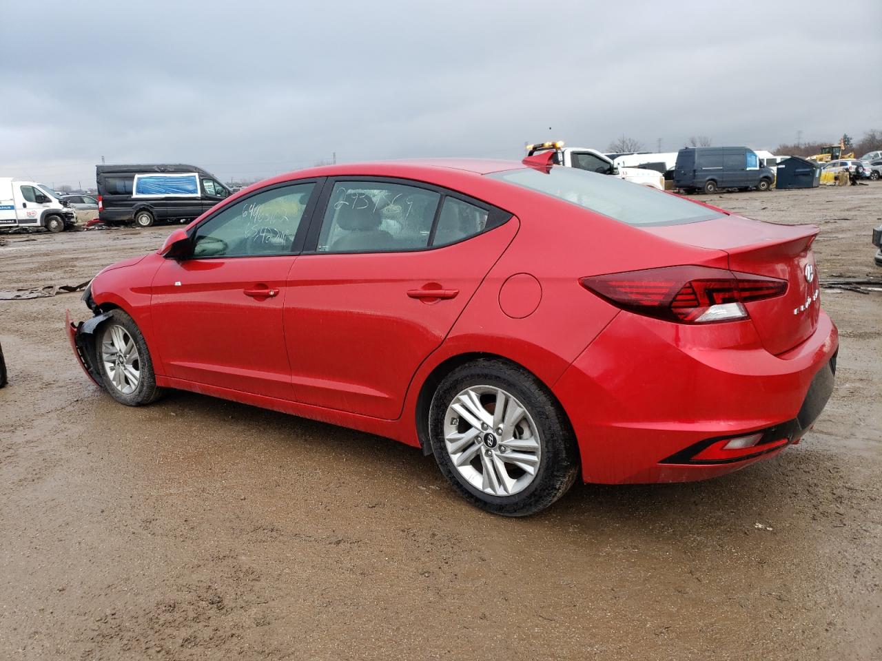 Image 2 of 2020 HYUNDAI ELANTRA SEL 2020 with VIN 5NPD84LF2LH555279