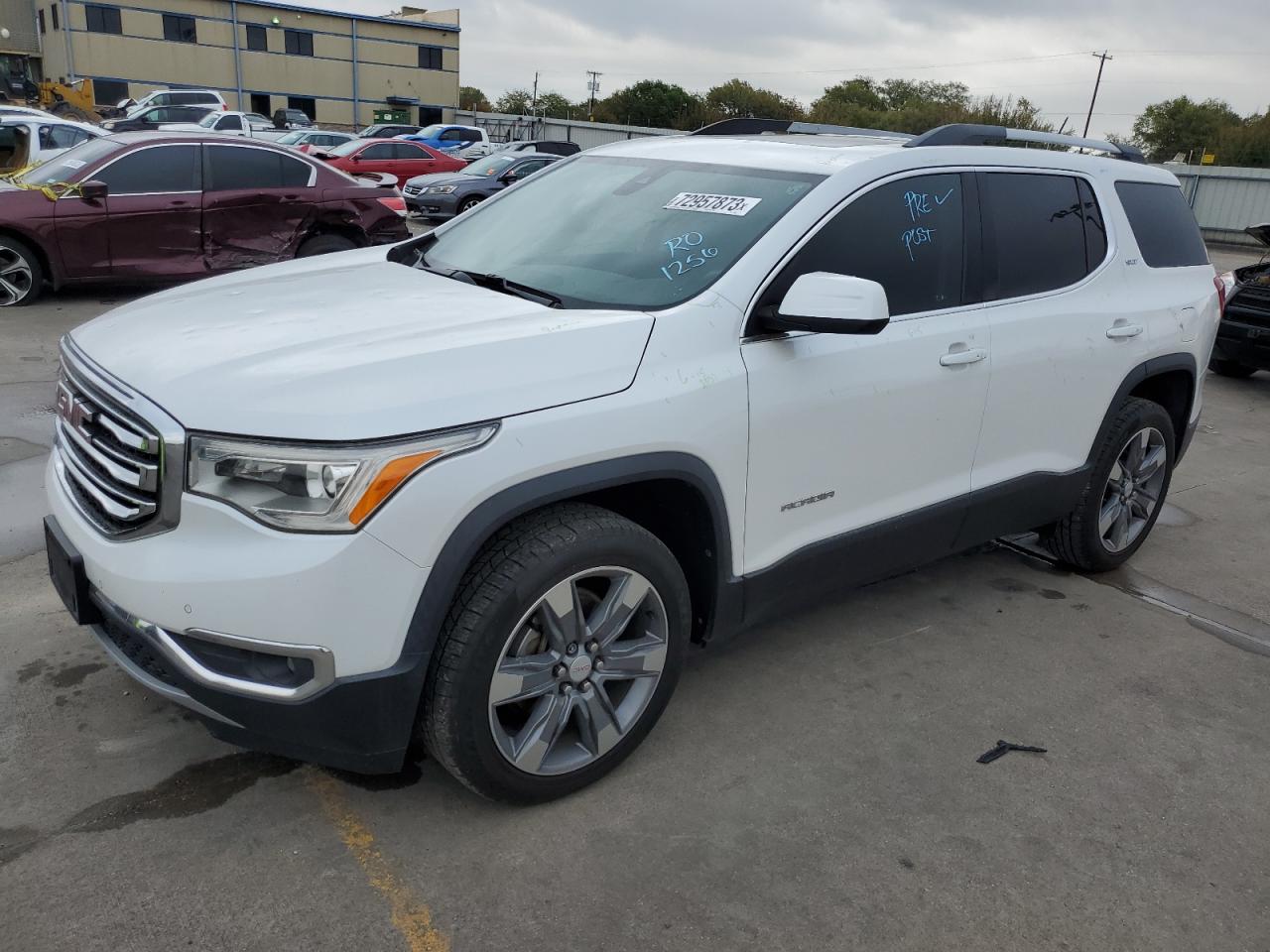 Image 1 of 2018 GMC ACADIA SLT-2 2018 with VIN 1GKKNNLS9JZ120112