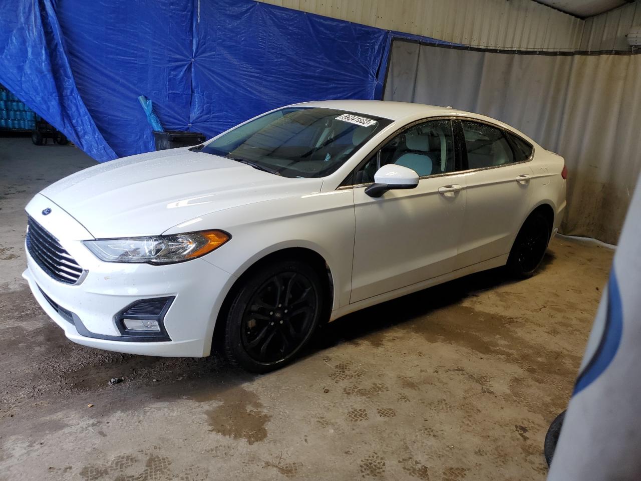Image 1 of 2019 FORD FUSION SE 2019 with VIN 3FA6P0HD4KR245924