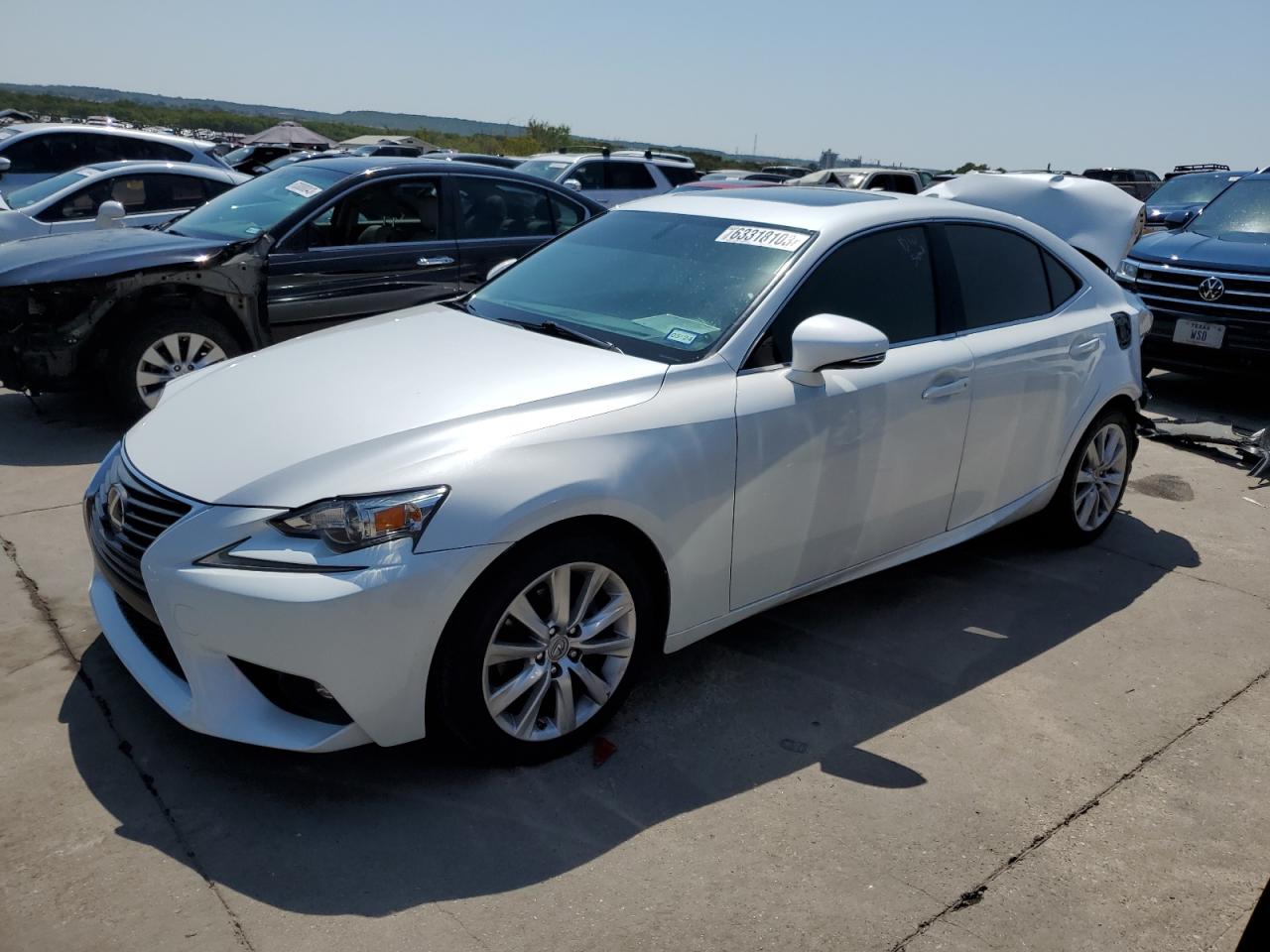 Image 1 of 2015 LEXUS IS 250 2015 with VIN JTHBF1D23F5064469