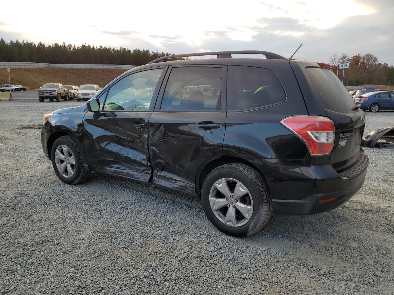 Image 2 of 2015 SUBARU FORESTER 2.5I PREMIUM 2015 with VIN JF2SJADCXFG448540