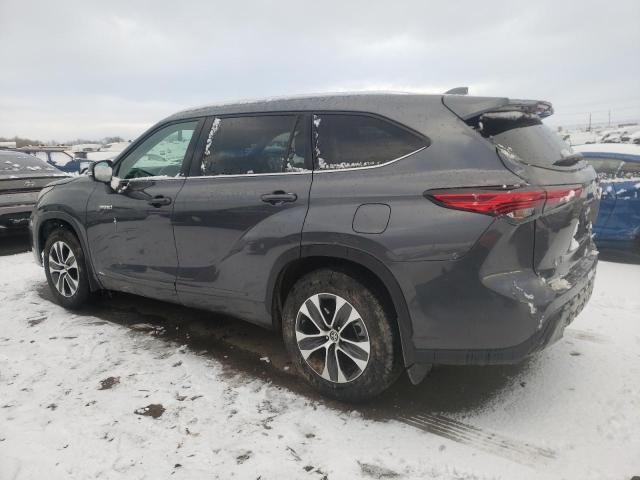 Изображение 2 2021 TOYOTA HIGHLANDER HYBRID XLE 2021 с VIN 5TDGBRCH2MS522713