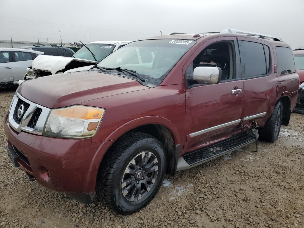Image 1 of 2011 NISSAN ARMADA SV 2011 with VIN 5N1BA0NC7BN608222