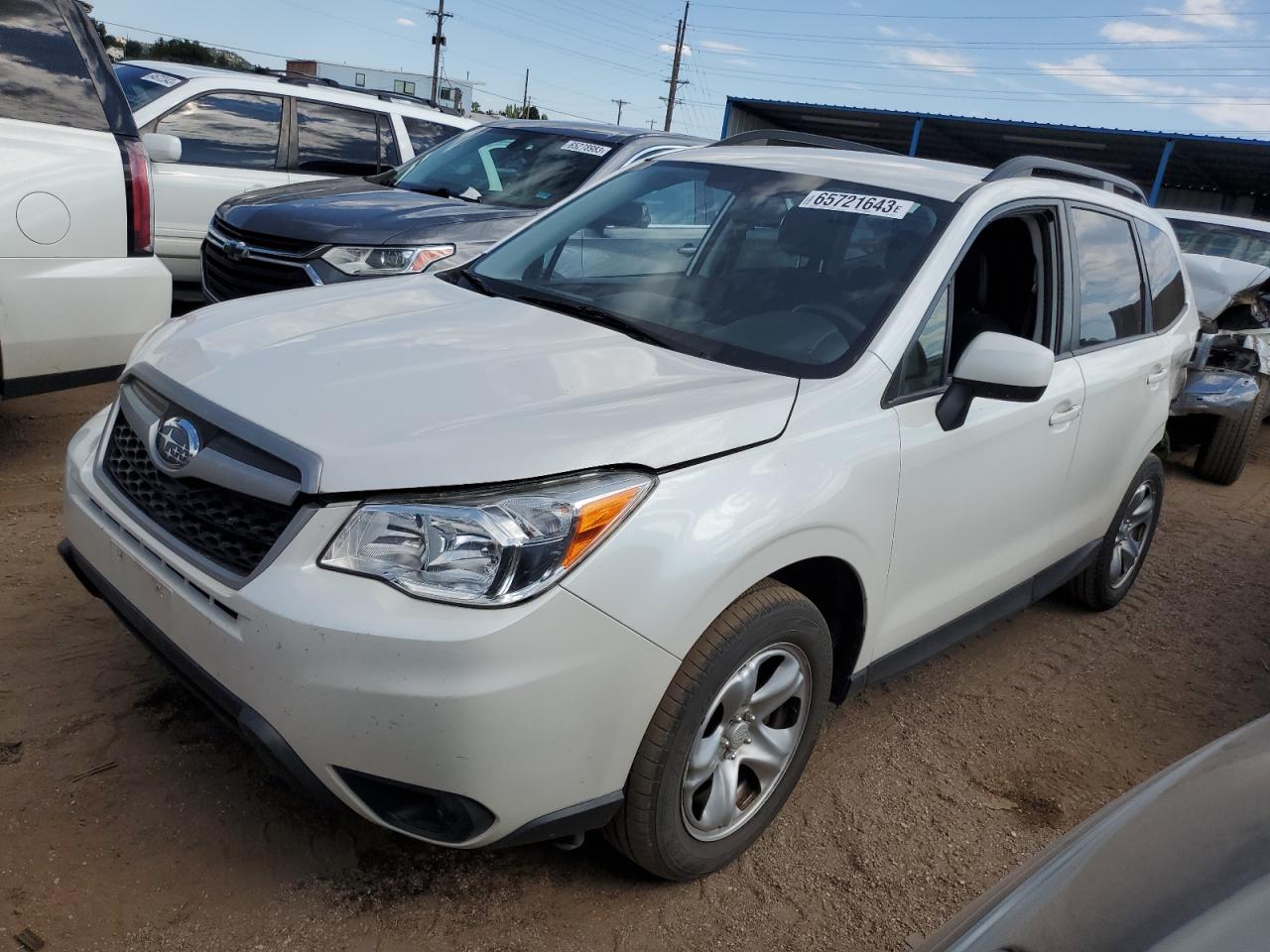 Изображение 1 2014 SUBARU FORESTER 2.5I 2014 с VIN JF2SJCAC1EG498550
