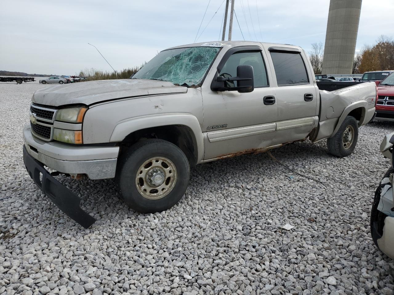 Image 1 of 2006 CHEVROLET SILVERADO K1500 HEAVY DUTY 2006 with VIN 1GCGK13U86F144186
