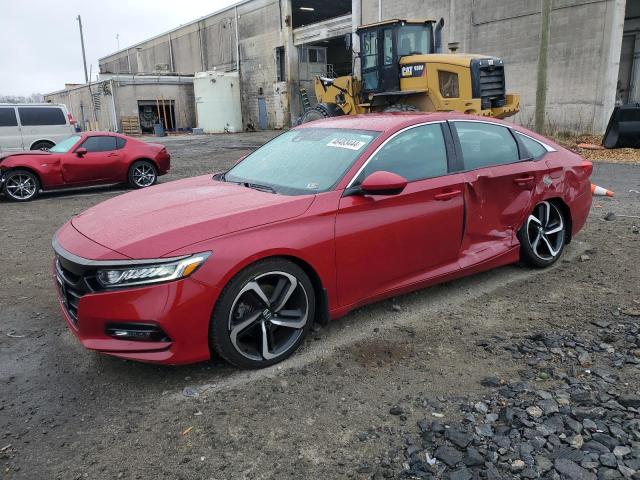 Image 1 of 2018 HONDA ACCORD SPORT 2018 with VIN 1HGCV1F39JA091255