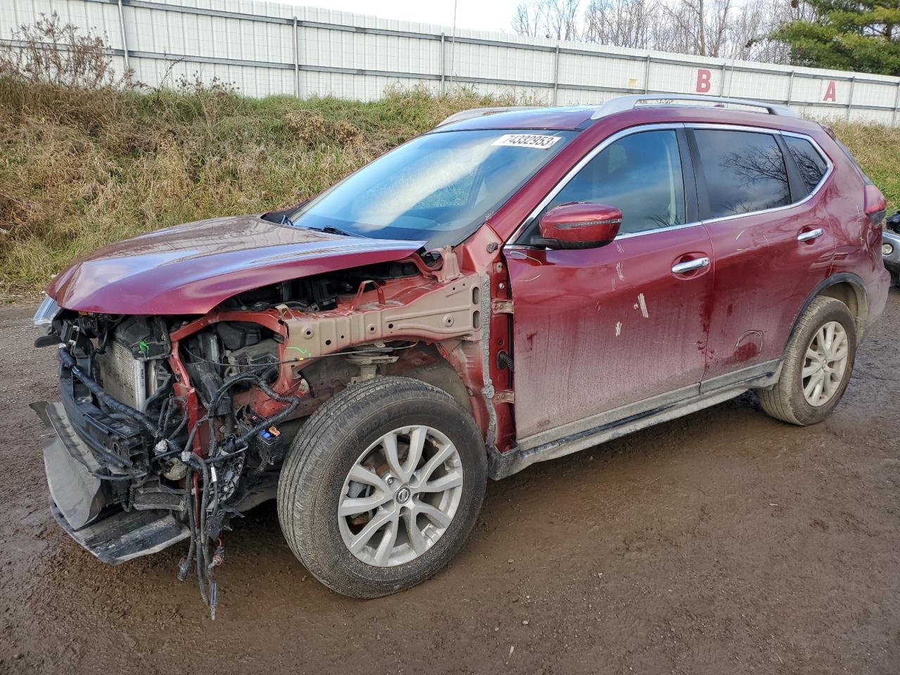 Image 1 of 2018 NISSAN ROGUE S 2018 with VIN 5N1AT2MV3JC777779