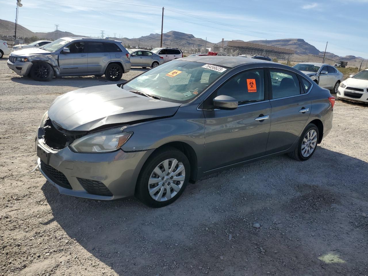 Image 1 of 2016 NISSAN SENTRA S 2016 with VIN 3N1AB7AP2GY244321