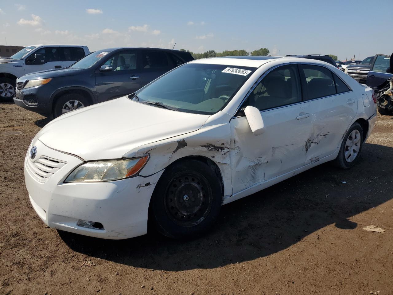 Image 1 of 2007 TOYOTA CAMRY CE 2007 with VIN JTNBE46K973097617