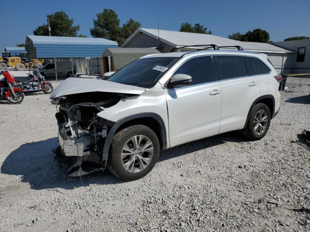 Obraz 1 z 2015 TOYOTA HIGHLANDER XLE 2015 z VIN 5TDKKRFH8FS063289