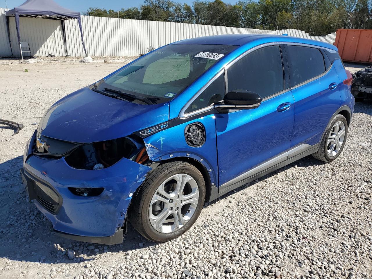 Image 1 of 2019 CHEVROLET BOLT EV LT 2019 with VIN 1G1FY6S04K4121606