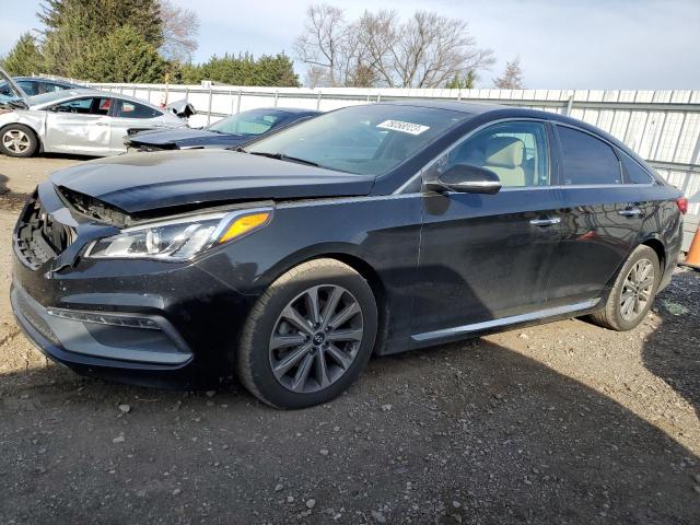 Image 1 of 2017 HYUNDAI SONATA SPORT 2017 with VIN 5NPE34AF8HH459184