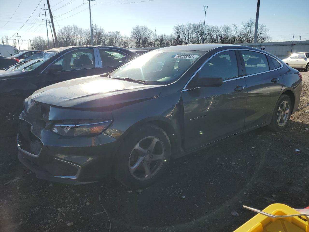 Image 1 of 2017 CHEVROLET MALIBU LS 2017 with VIN 1G1ZC5ST7HF253224