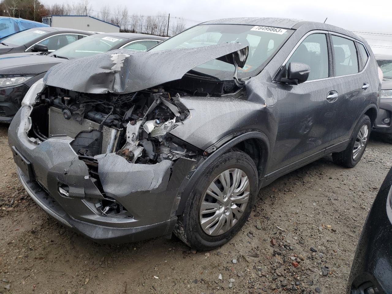 Изображение 1 2015 NISSAN ROGUE S 2015 с VIN KNMAT2MV0FP557830
