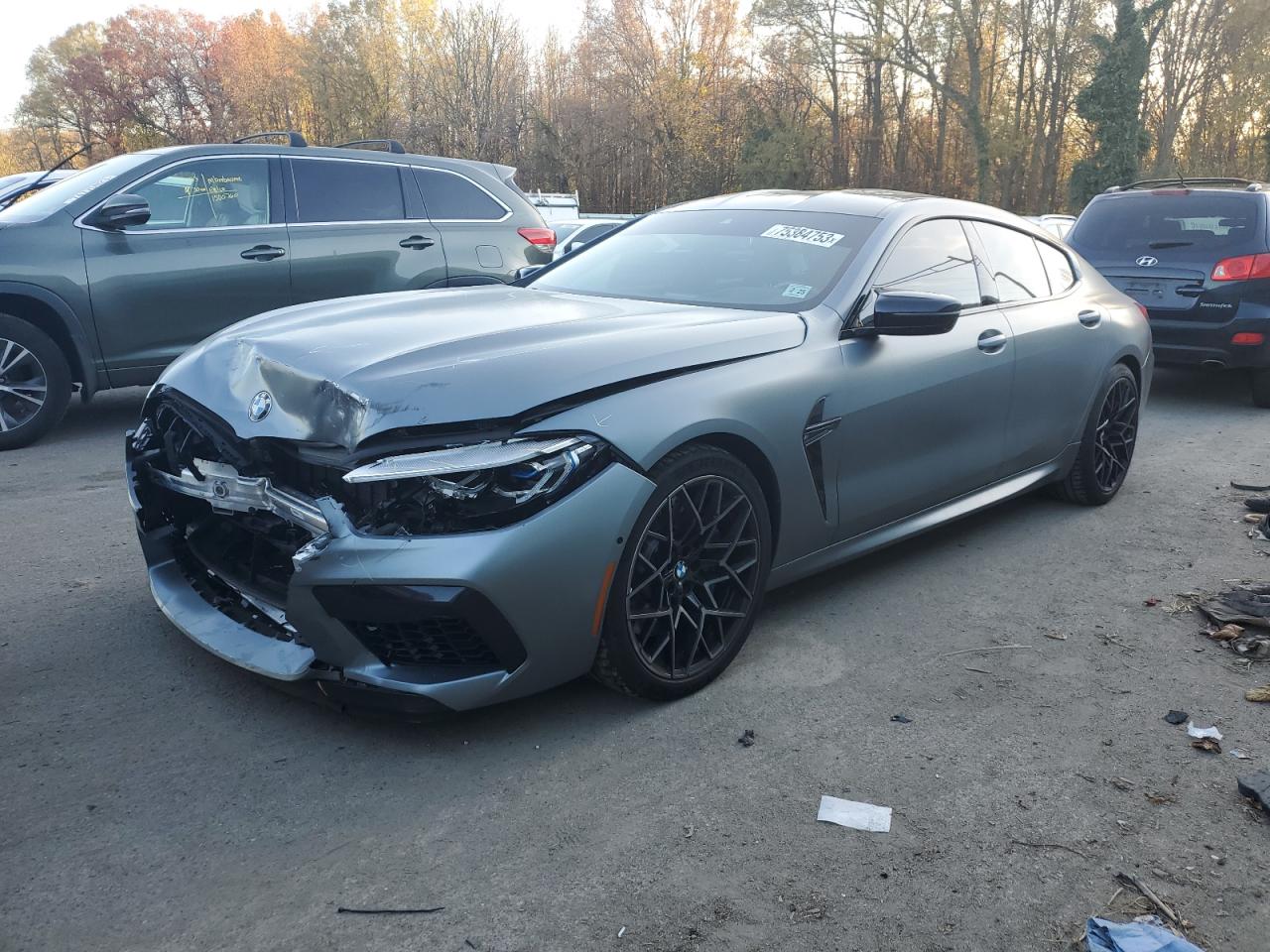 Image 1 of 2020 BMW M8  2020 with VIN WBSGV0C01LCE05116
