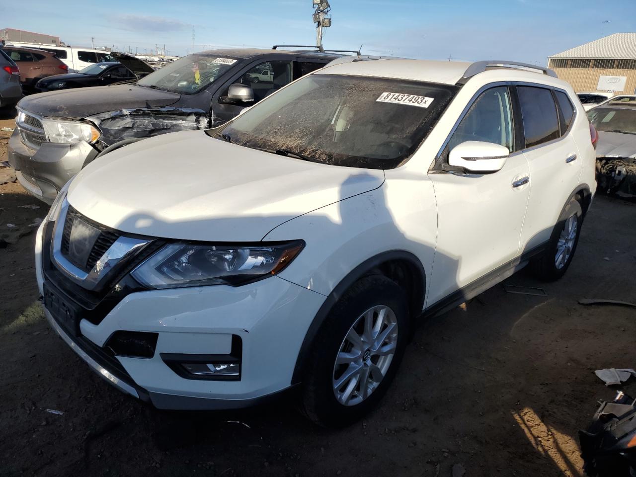 Image 1 of 2017 NISSAN ROGUE S 2017 with VIN KNMAT2MVXHP593785