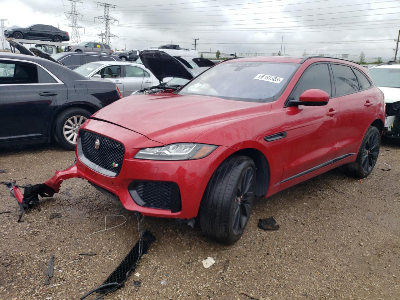 Изображение 1 2018 JAGUAR F-PACE S 2018 с VIN SADCM2FV7JA298983