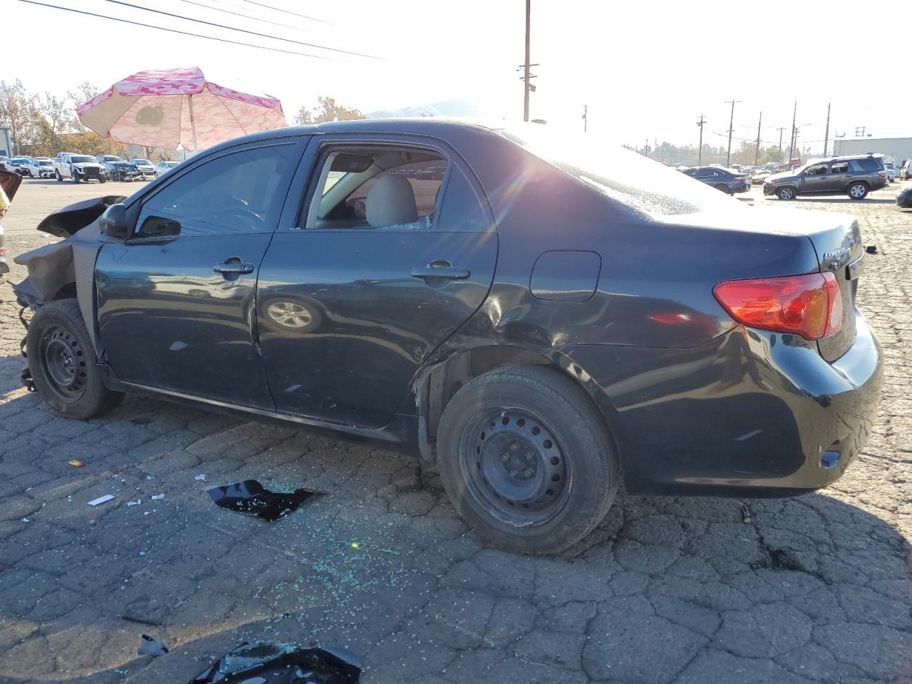 Image 2 of 2010 TOYOTA COROLLA BASE 2010 with VIN 1NXBU4EE1AZ371439
