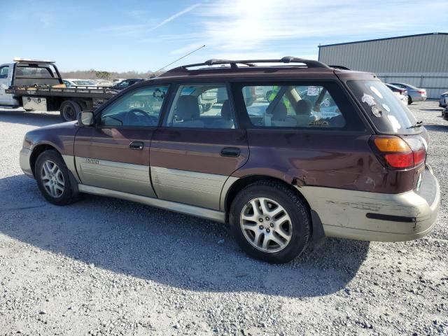 Image 2 of 2001 SUBARU LEGACY OUTBACK 2001 with VIN 4S3BH665217603550