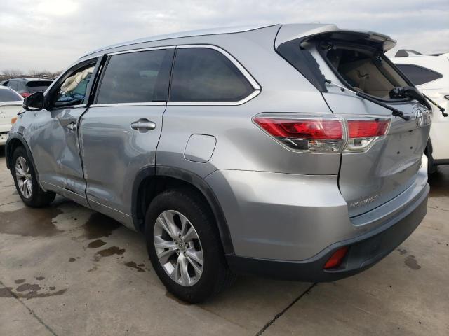 Obraz 2 z 2015 TOYOTA HIGHLANDER XLE 2015 z VIN 5TDKKRFH9FS097838