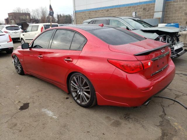 Image 2 of 2017 INFINITI Q50 RED SPORT 400 2017 with VIN JN1FV7AR7HM871759