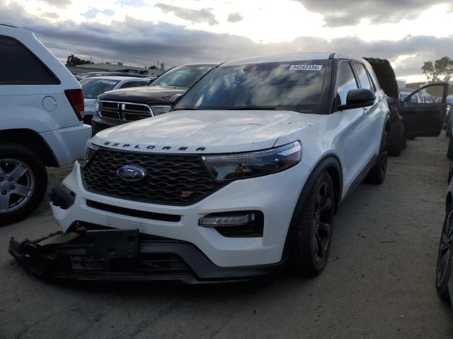 Image 1 of 2021 FORD EXPLORER ST 2021 with VIN 1FM5K8GC8MGC46575