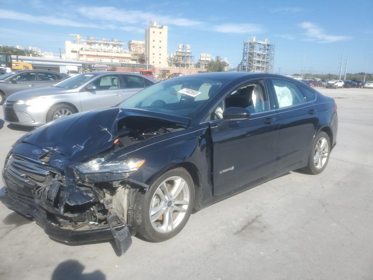 Изображение 1 2018 FORD FUSION SE HYBRID 2018 с VIN 3FA6P0LU3JR208773