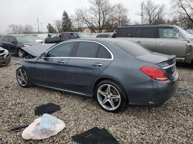 Image 2 of 2016 MERCEDES-BENZ C 300 4MATIC 2016 with VIN WDDWF4KB9GR127193