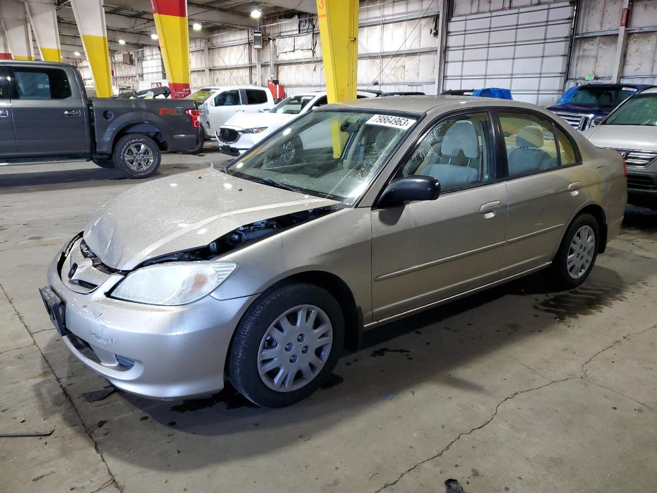 Изображение 1 2004 HONDA CIVIC LX 2004 с VIN 2HGES16524H558556
