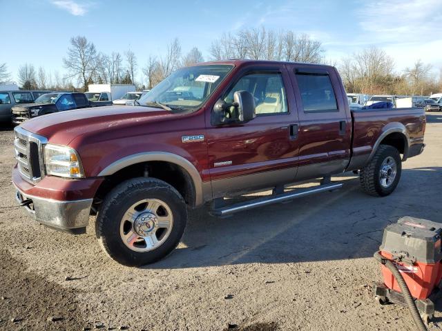 Image 1 of 2005 FORD F250 SUPER DUTY 2005 with VIN 1FTSW21P95EA19820