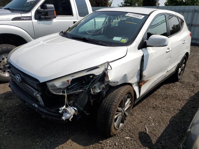 Image 1 of 2015 HYUNDAI TUCSON GLS 2015 with VIN KM8JTCAFXFU985484