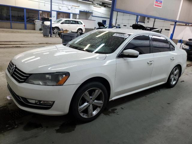 Image 1 of 2013 VOLKSWAGEN PASSAT SE 2013 with VIN 1VWBP7A35DC130590