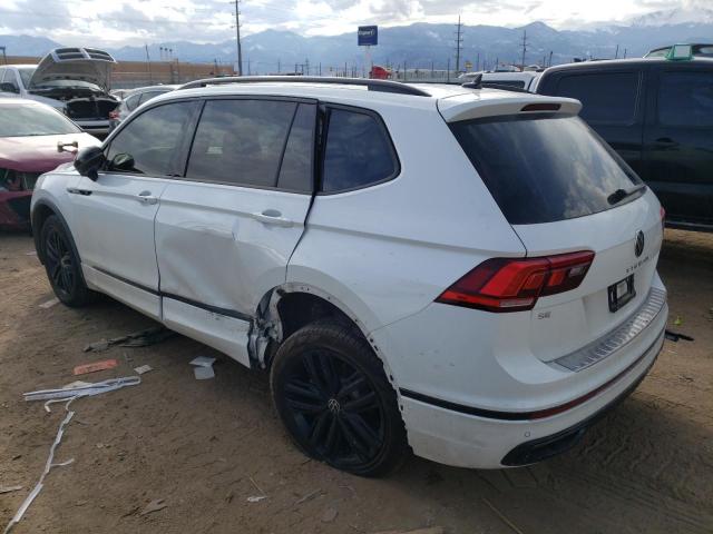 Image 2 of 2022 VOLKSWAGEN TIGUAN SE R-LINE BLACK 2022 with VIN 3VV8B7AX1NM127265