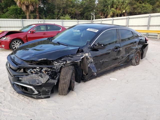 Image 1 of 2019 HONDA CIVIC LX 2019 with VIN 19XFC2F6XKE036247