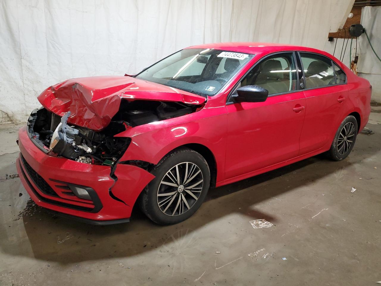 Image 1 of 2018 VOLKSWAGEN JETTA SE 2018 with VIN 3VWDB7AJ6JM222288