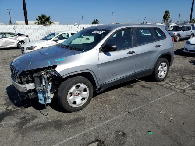 Image 1 of 2014 JEEP CHEROKEE SPORT 2014 with VIN 1C4PJLAB4EW212501