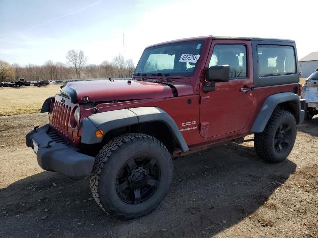 Image 1 of 2012 JEEP WRANGLER SPORT 2012 with VIN 1C4AJWAG6CL158961