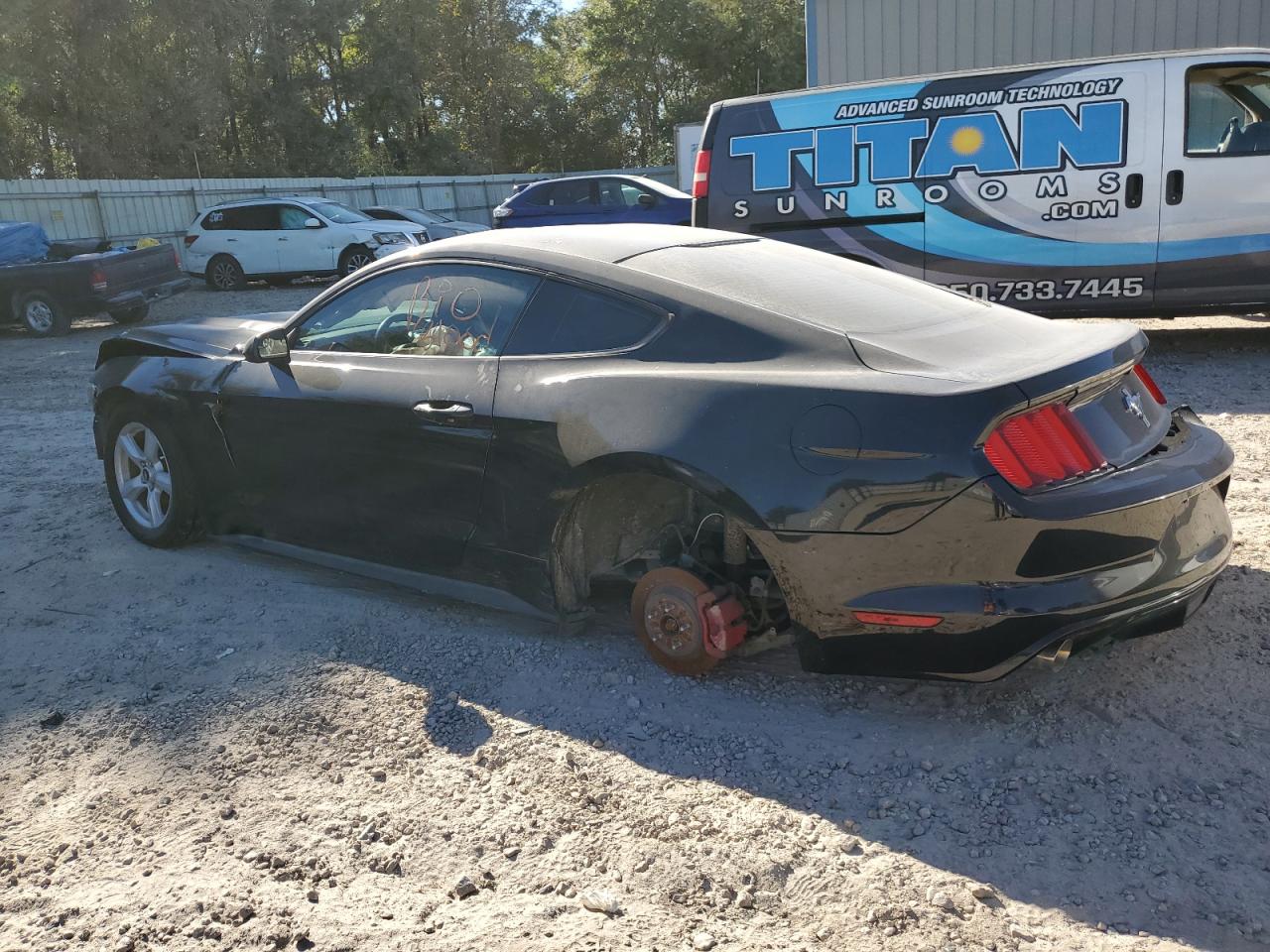 Image 2 of 2016 FORD MUSTANG  2016 with VIN 1FA6P8AM6G5283321