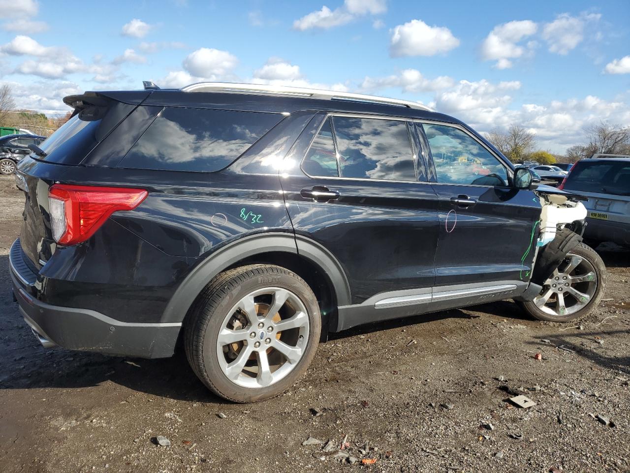 Изображение 3 2020 FORD EXPLORER PLATINUM 2020 с VIN 1FM5K8HCXLGA01578