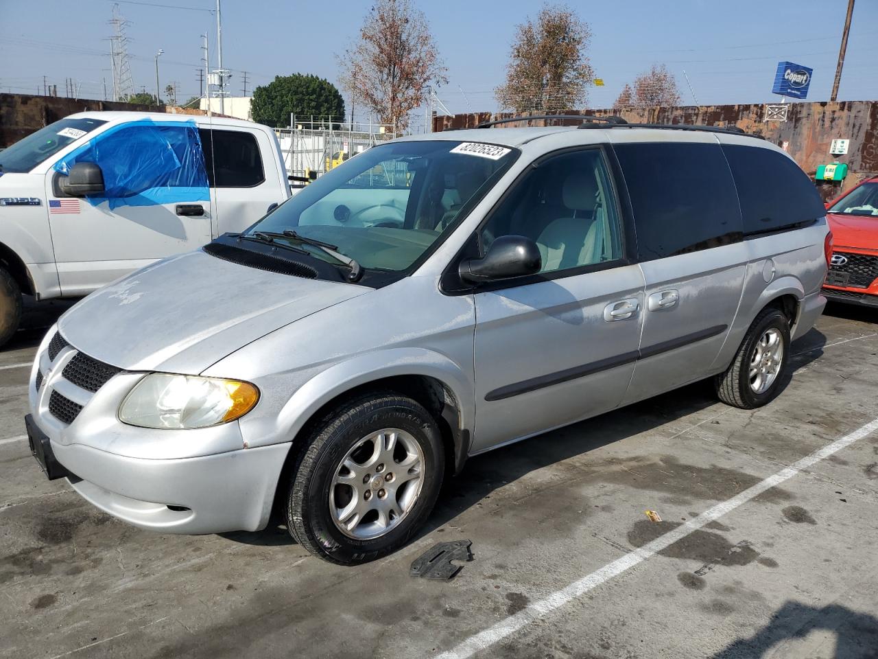 Image 1 of 2003 DODGE GRAND CARAVAN EX 2003 with VIN 2D4GP74L83R189601