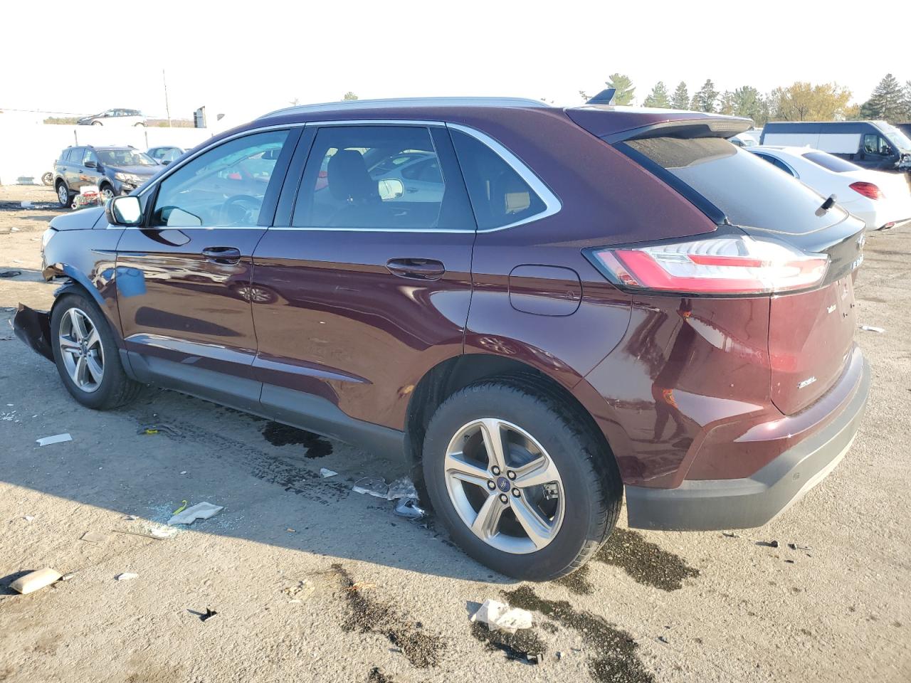 Изображение 2 2022 FORD EDGE SEL 2022 с VIN 2FMPK4J9XNBA77408