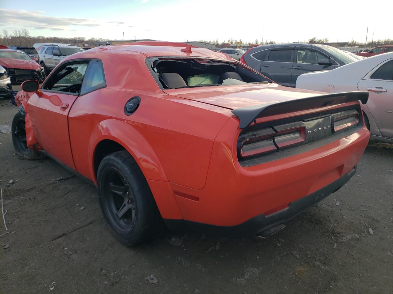 Image 2 of 2021 DODGE CHALLENGER SRT HELLCAT REDEYE 2021 with VIN 2C3CDZL92MH630253